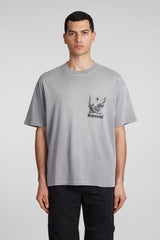 T-Shirt in grey cotton