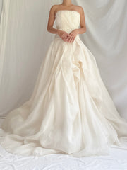 Vintage Vera Wang Silk Organza and Tulle Gown - XS/0