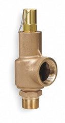 Aquatrol Bronze Safety Relief Valve, MNPT Inlet Type, FNPT Outlet Type - 89A2-250
