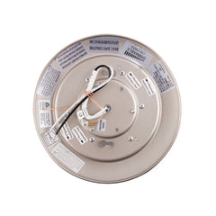 Sunset Lighting Satin Nickel 7-1/2" 1200-Lumen Soft White Round Dimmable Canless Recessed Downlight F8626-53