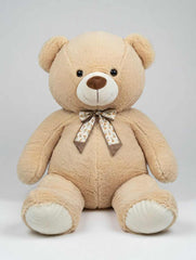 Beige 4.5 feet teddy bear big soft teddy bear in Pakistan premium quality by Stuffeez.pk
