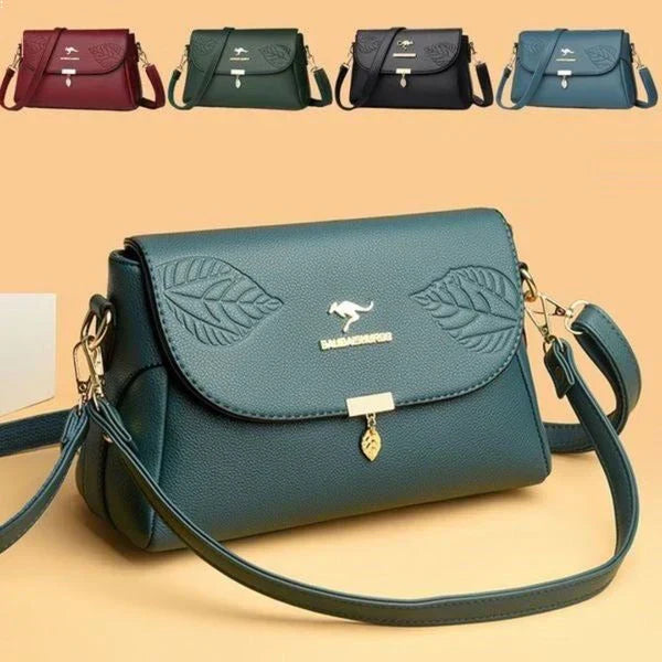 🙋♀️Wykwintne prezenty - nowa modna wielowarstwowa skórzana torba damska👜