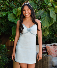 Love Shack Fancy Women Novara Dress Wild River Girls Special Dresses Love Shack Fancy Light Blue Juniors/Women 00