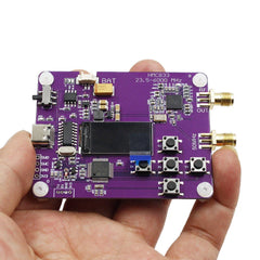 HMC833 6GHz RF Signal Generator 23.5MHz-6000MHz OLED Screen Adjustable Power Module Board