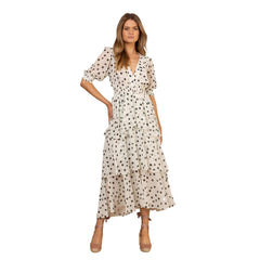 Hale Bob Kiera Dress Kjole Hvit - chrismoa.no