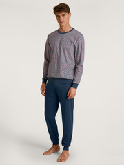 Calida Relax Streamline 2 pyjama with elastic cuffs