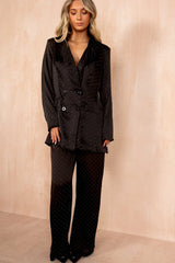 Juliette Black Diamante Trousers