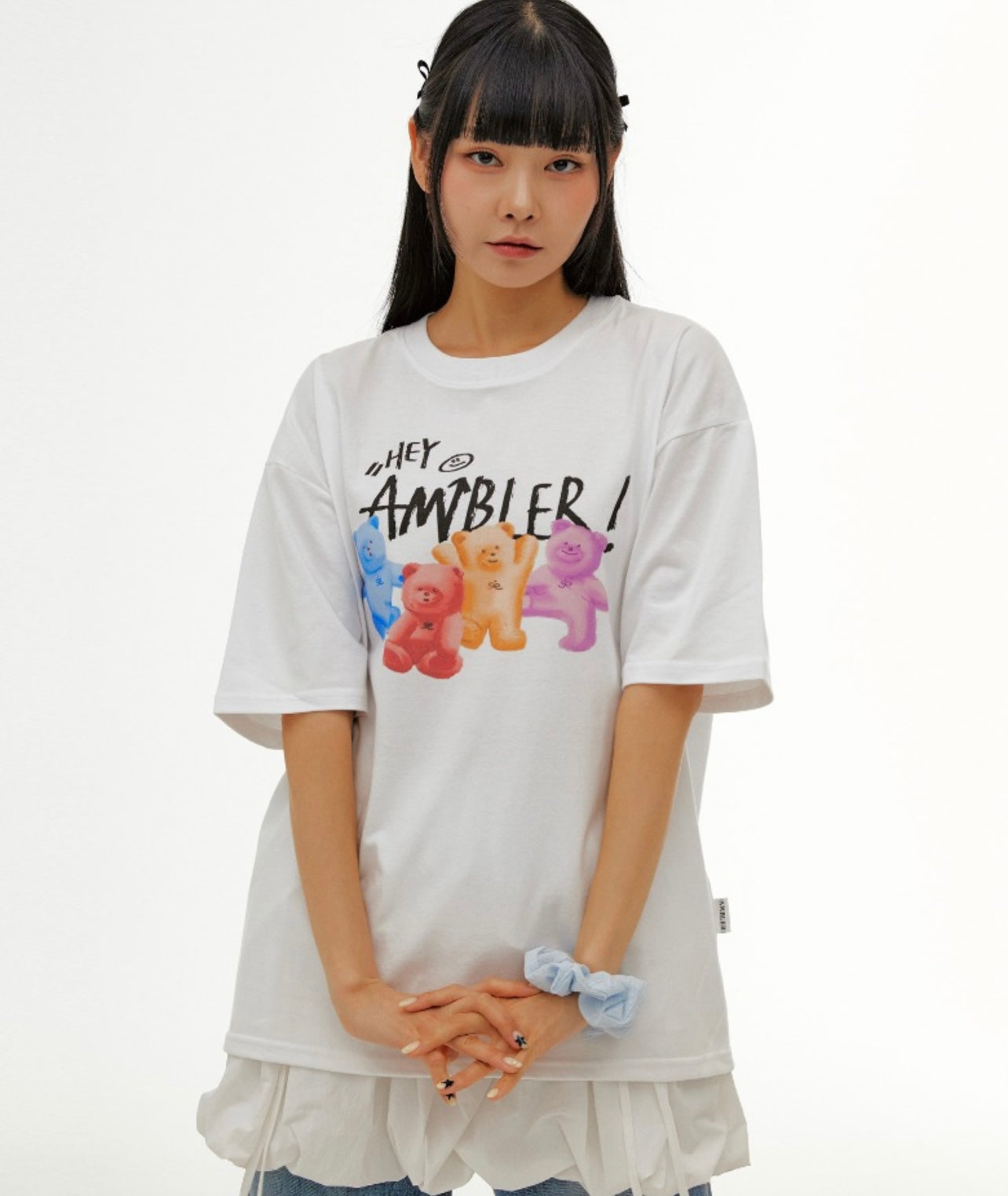 Ambler Hey Ambler T-Shirt White
