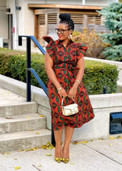 midi dress, printed dress, christmas dress, african dress, african dresses, vacation dress, holiday outfits