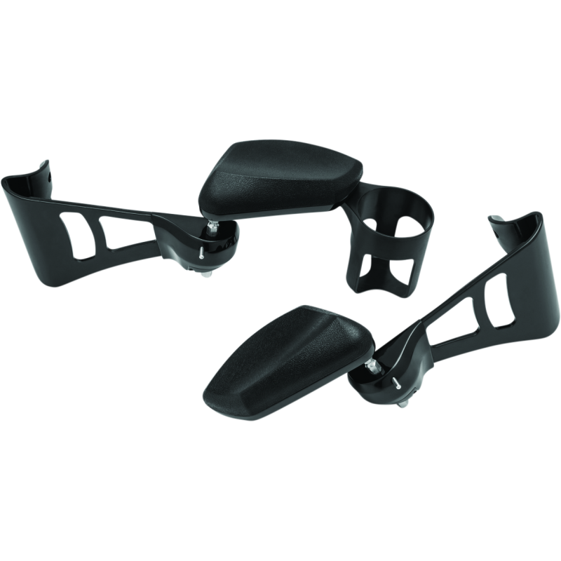 Kuryakyn Passenger Armrest 14-Up Touring & Tri Glide Black