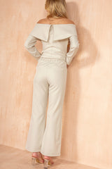 Laura Stone Straight Leg Trousers