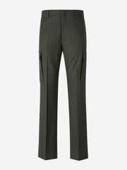 Outlet online Berwich Hombre Pantalones Cargo Lana color Verde Militar sku 521-003185 01 - Foto 1