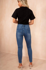 Zabrina Blue Denim Skinny Jeans