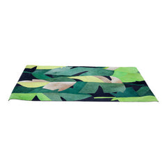 Bosie Safira Large Botanical Hair on Leather Rug - Image 3