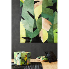 Bosie Safira Large Botanical Hair on Leather Rug - Image 4