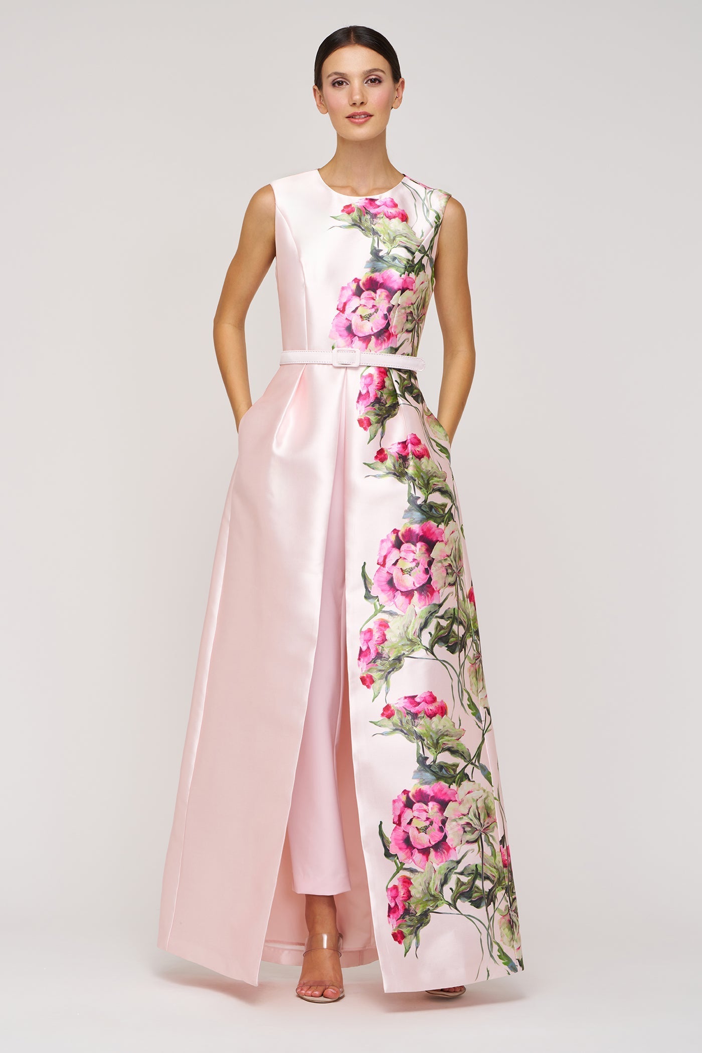 Kay Unger Finley Walk Through Jumpsuit