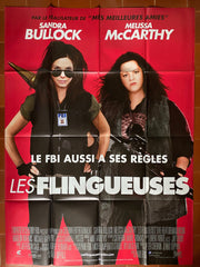 Affiche LES FLINGUEUSES Paul FEIG Melissa McCARTHY Sandra BULLOCK 120x160cm