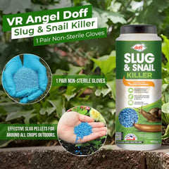 DOFF SLUG AND SNAIL KILLER SHOWERPROOF SLUG KILL ORGANIC PELLETS 800GM,400GM