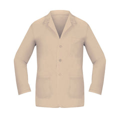 Wholesale COUNTER COAT, POLY, LNG SLVS W/OPEN CUFF, 3BUTTON, 3OTR PCKTS//1UPR LEFT/2LWR, TAN, 40 3 Dozen