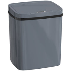 15L Sensor Bin, Automatic Touchless Kitchen Bin, Easy Clean, Battery Operated for Home Office, Bedroom, Bathroom, Grey