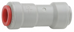 Parker Check Valve, 5/16 in, Single, Inline Ball, Acetal Resin Copolymer, Push x Push - A5VC5-MG