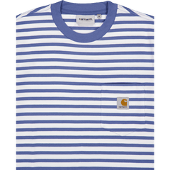 S/s Seidler Pocket T-shirt Seidler Stripe, Sorrent / Whit
