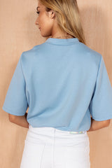 Frida Blue Heavy T-Shirt