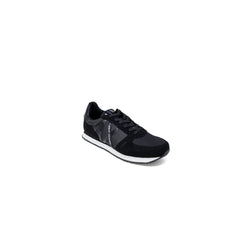 Armani Exchange Black Polyester Athletic Sneakers - Luxe Marca