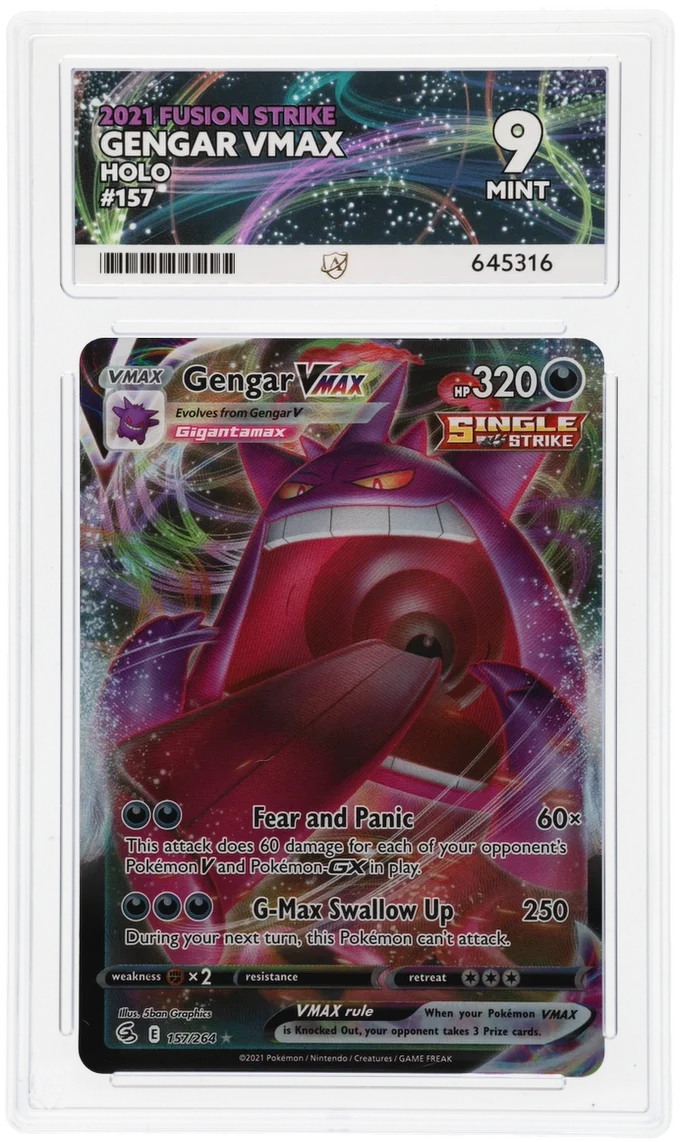 Gengar VMAX - ACE 9 (Front)