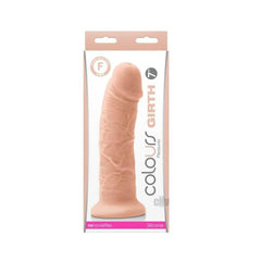 Colours Girth Silicone Dildo - White | SexToy.com