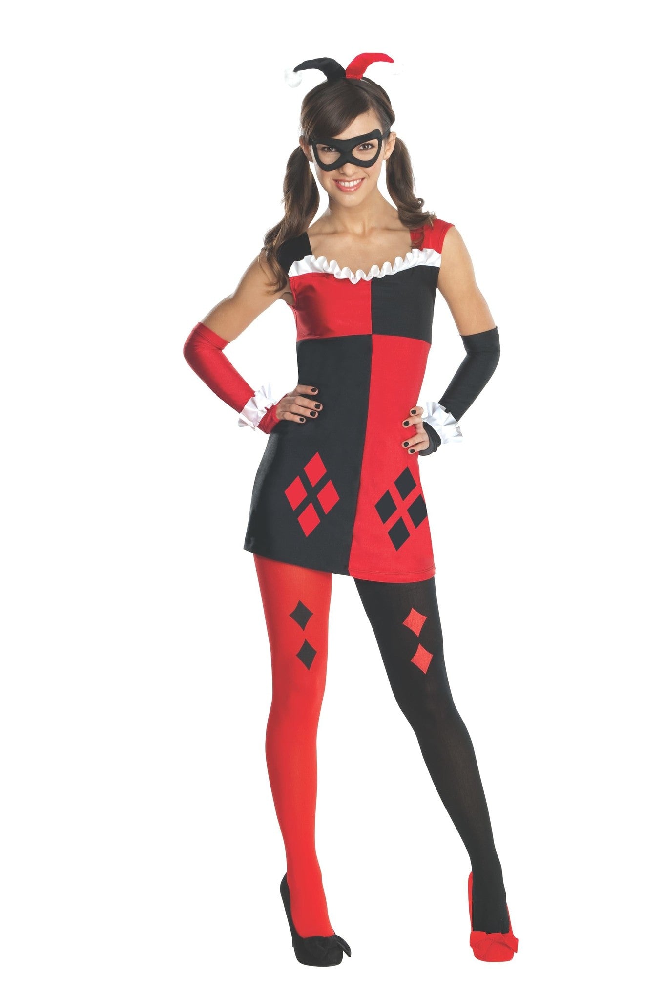 Teen Harley Quinn Dress Costume (Batman: Gotham's Most Wanted)