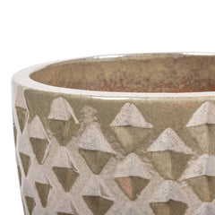 Mindy Pearl Ceramic Bombay Pot Round SV4