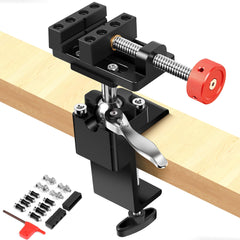 ArtyMaster 360° Rotating Mini Bench Vise with Quick-Release Ratchet Wrench, 2.48" General-Purpose Table Vise for Woodworking, Metalworking, Modeling, Mini Vice Clamp for Small Projects WT104C