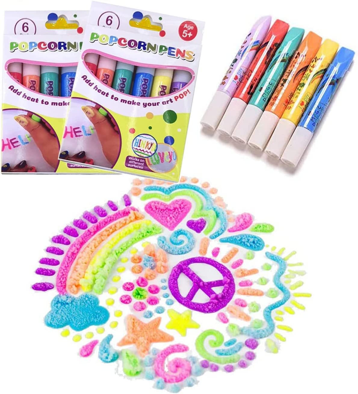 Magic Bubble Pen™ - Spelen met 3D-kunst - Popcorn Pen