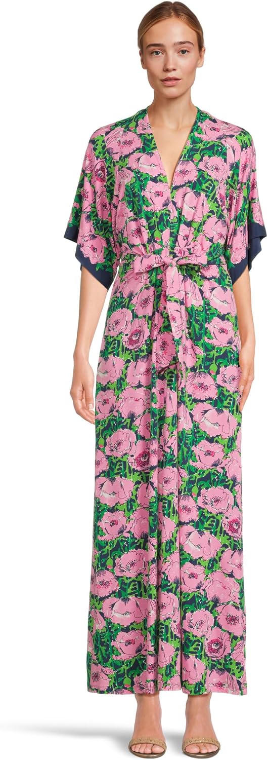 Lilly Pulitzer Women's Wisteria Elbow Sleeve V-Neck
