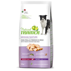 Mature con pollo fresco e riso - Crocchette per Cani - Dog dry medium