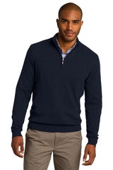 Men's Quarter Zip Sweater - Navy