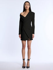 Asymmetrical Off Shoulder Dress