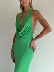 By Nicola Riley Maxi Dress in Green