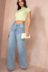 Donata Lemon Ribbed T-Shirt