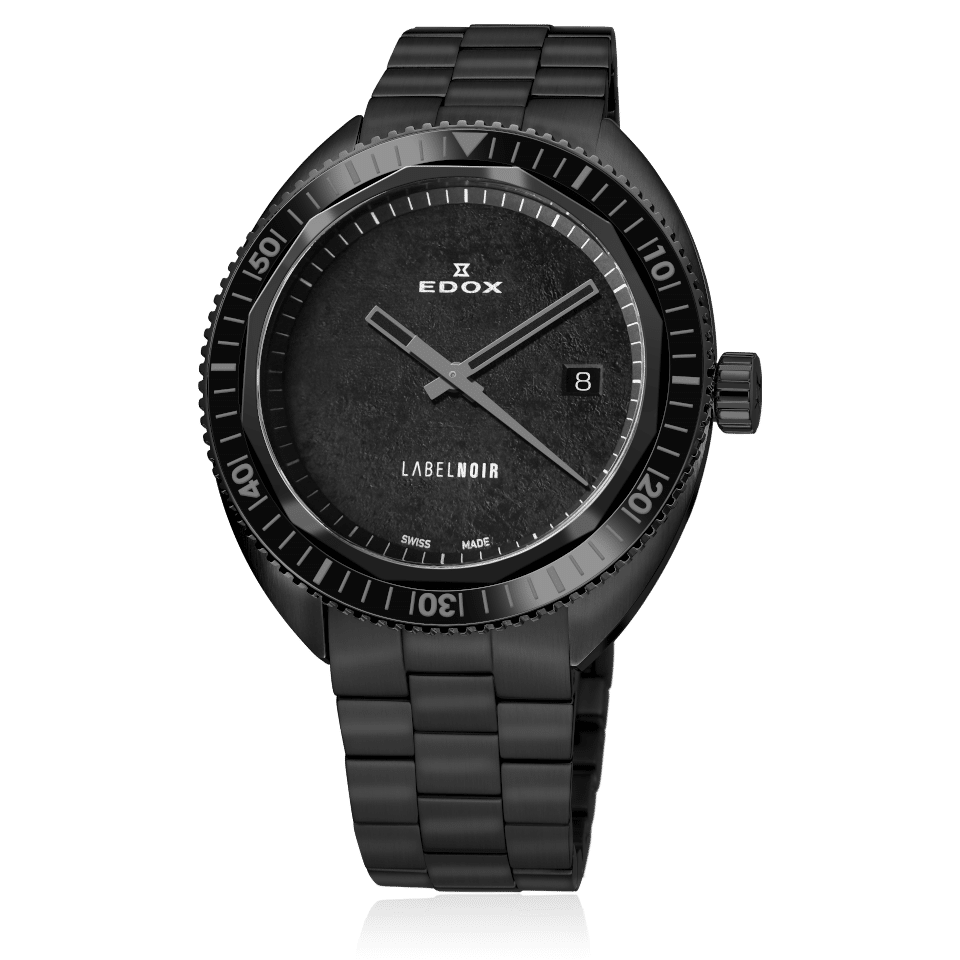 Edox Hydro-Sub Automatic Label Noir Limited Edition 80128-37NLNM-NLN