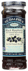 St. Dalfour Black Raspberry 100% Fruit Conserve (6x10 Oz)
