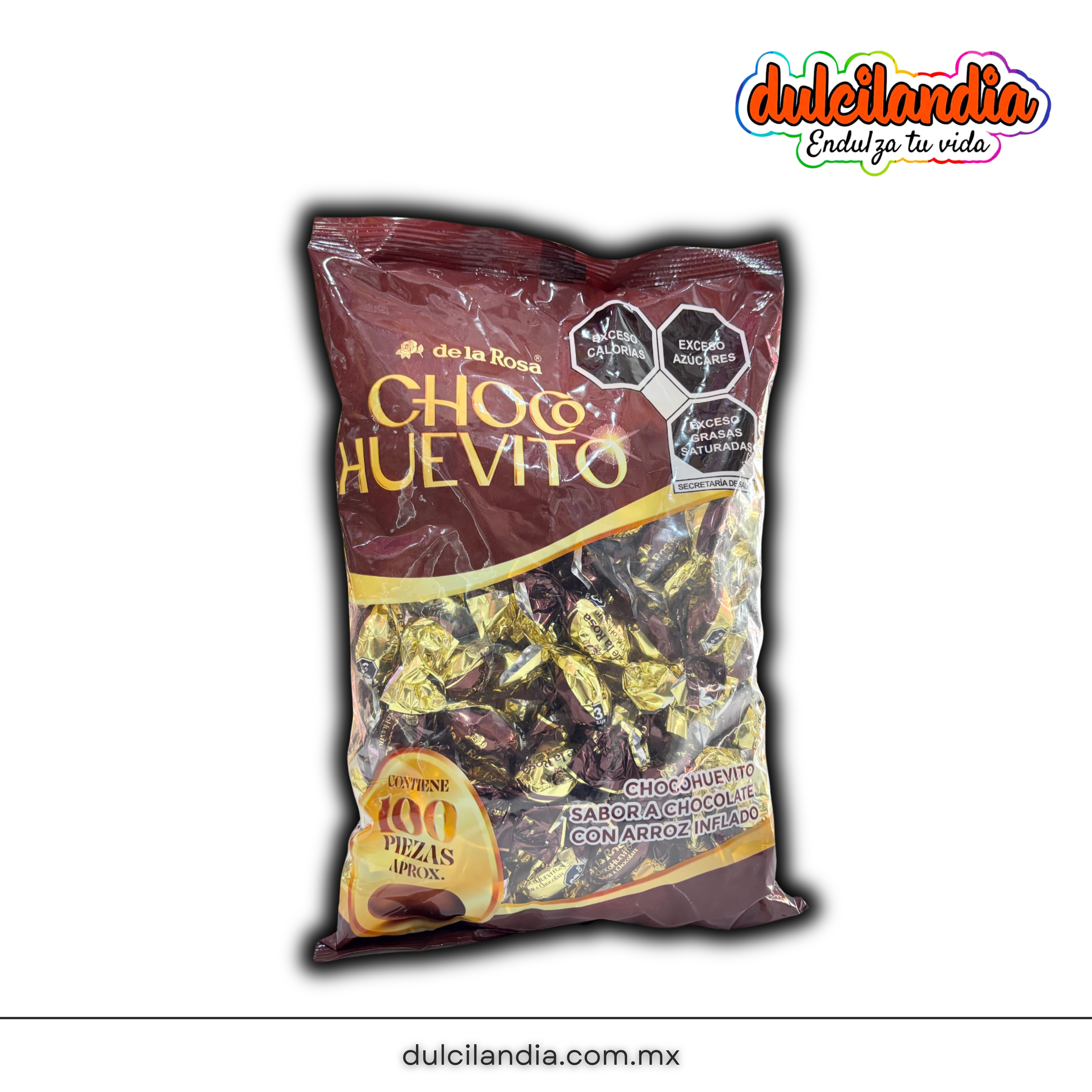 Chocolates Choco Huevito DE LA ROSA Bolsa c/100
