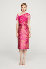 Judy Shawl Midi Dress