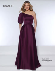 Kanali K Size 12 1909 Eggplant Bridesmaid Dress