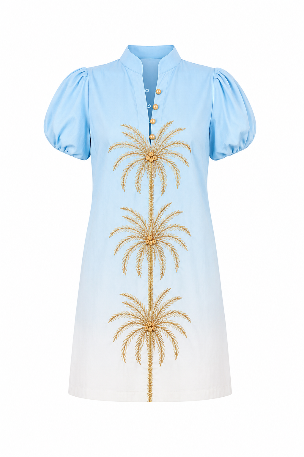 Mestiza New York Inc Elliana Barong Mini Dress