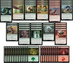 Elite Dinosaur Deck - Gruul Red Green - Modern Legal - Custom Built - Magic The Gathering - MTG - 60 Card!