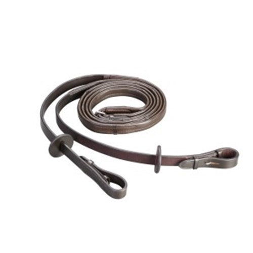 Reins Jeremy & Lord Leather Grip Nappa Reins 4'9 - Brown