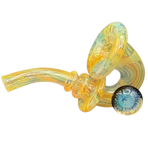 Saucey x Thick Nick Glass - Fumed Wrap and Rake Sherlock