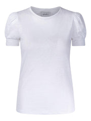 Madeleine linen tee White
